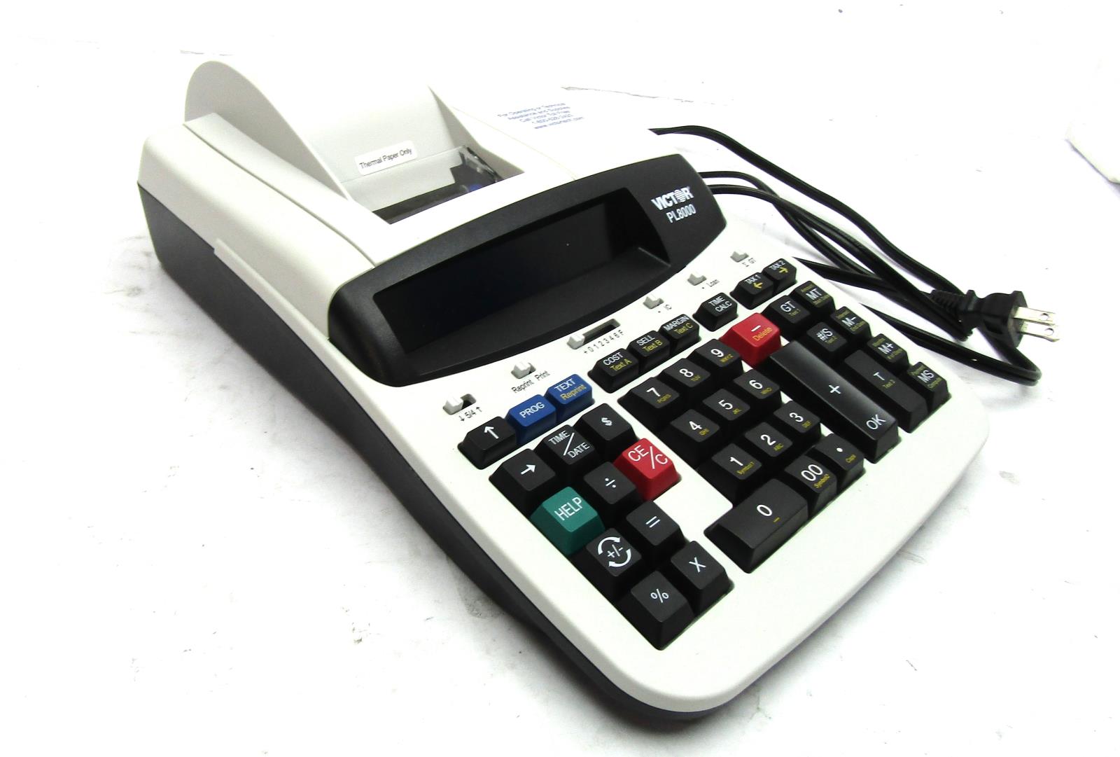 New Open Box Victor Technology PL8000 Alphanumerical Thermal Printing