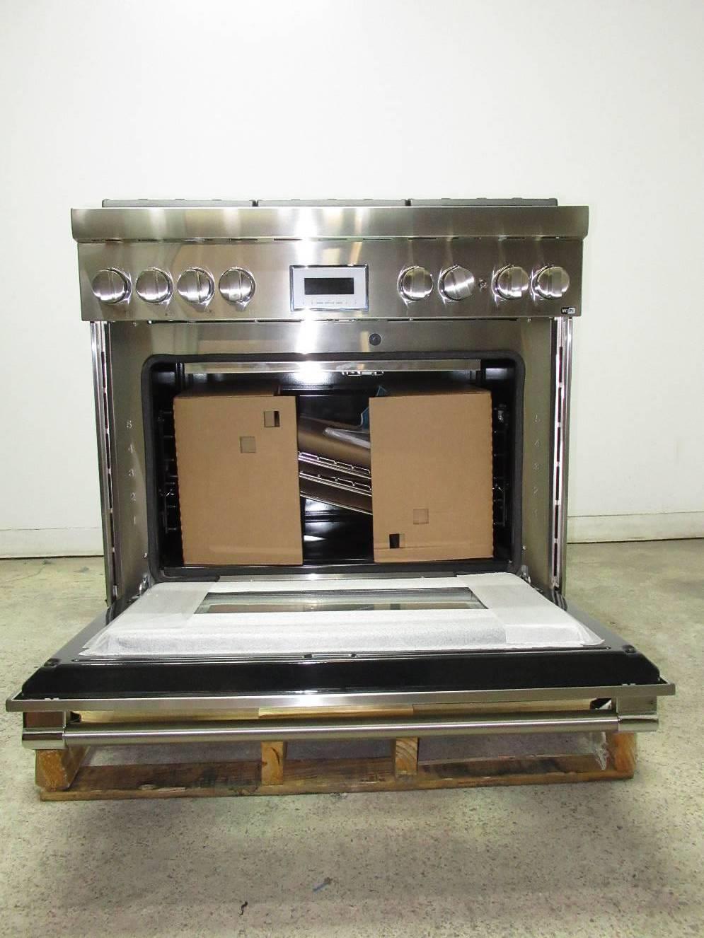Thermador Pro Harmony Professional 36" Smart ProStyle Gas Range