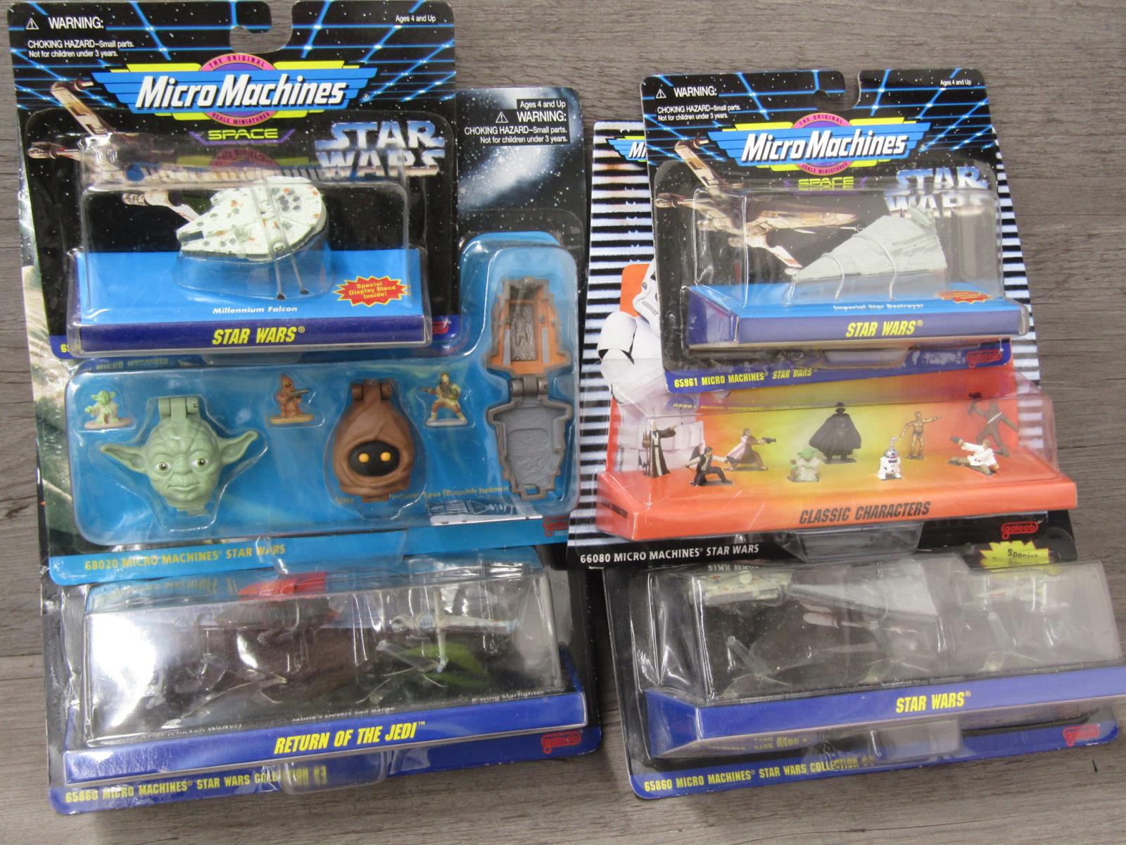 SEALED STAR WARS SUPER MINIATURES  Micro Machines Set   Mail-in set     NEW