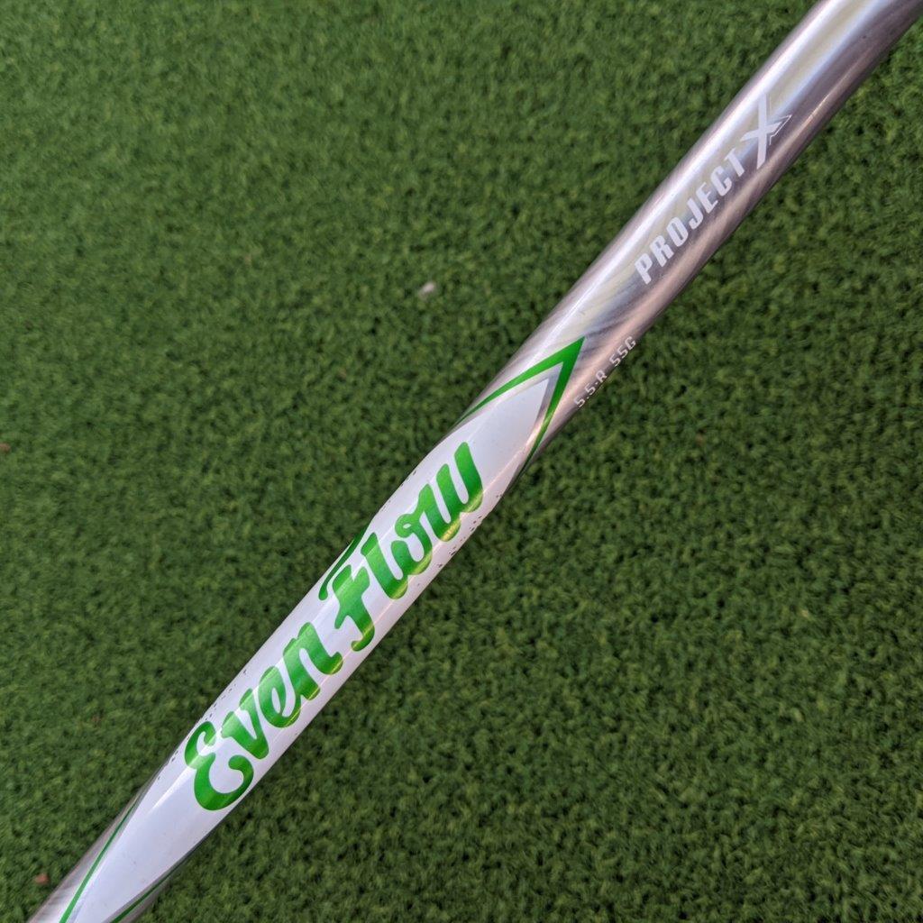 Project X EvenFlow Green 5.5 55g Regular Driver Shaft Callaway Epic