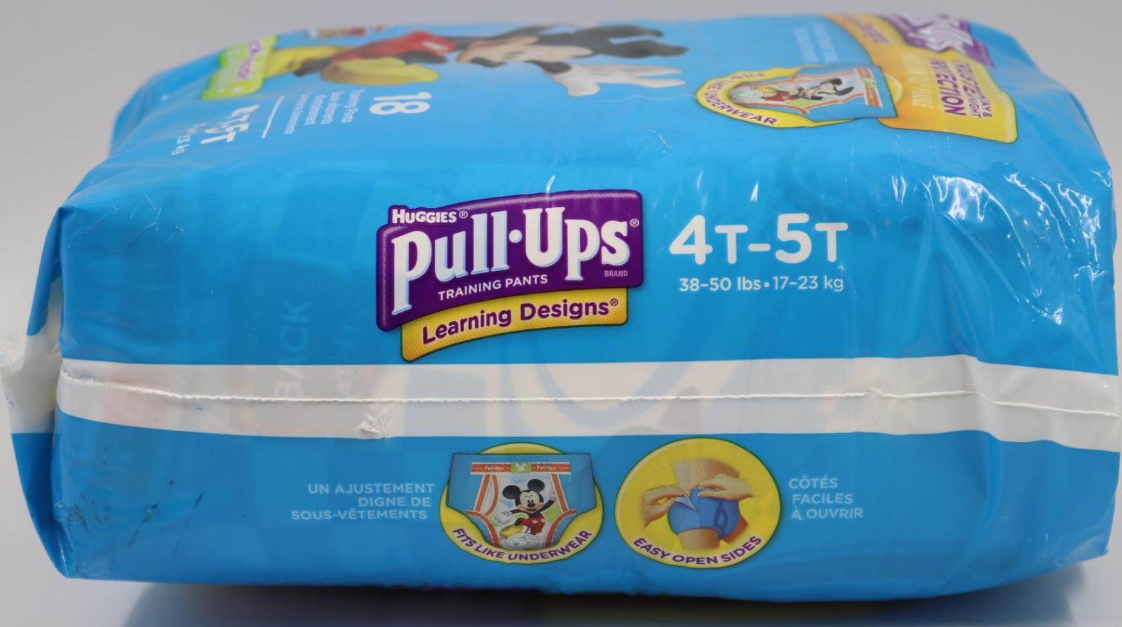 Huggies PullUps Training Pants Mickey Mouse 4T5T 3850lbs Pack of 18 36000451436 eBay