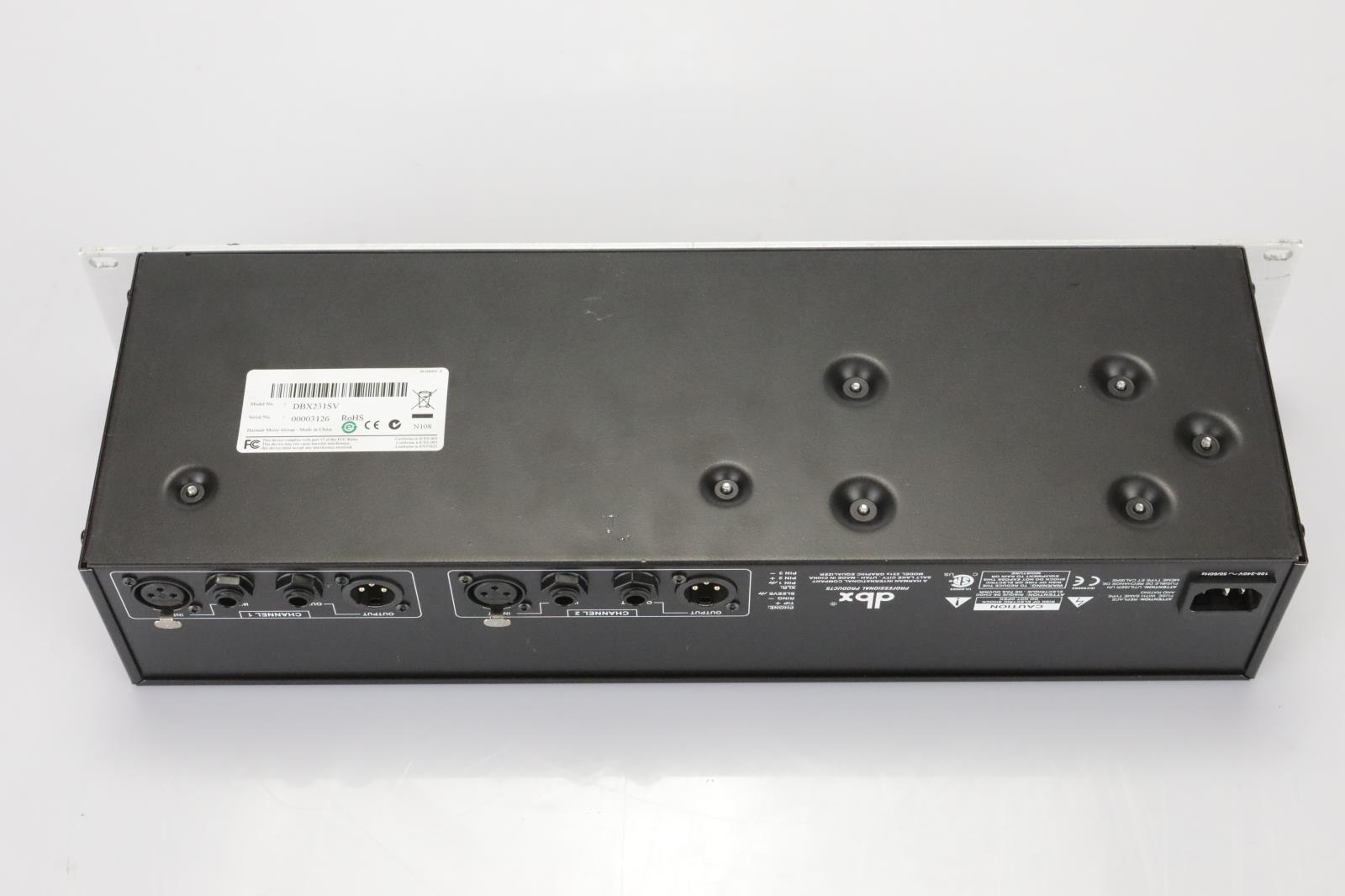 dbx graphic equalizer