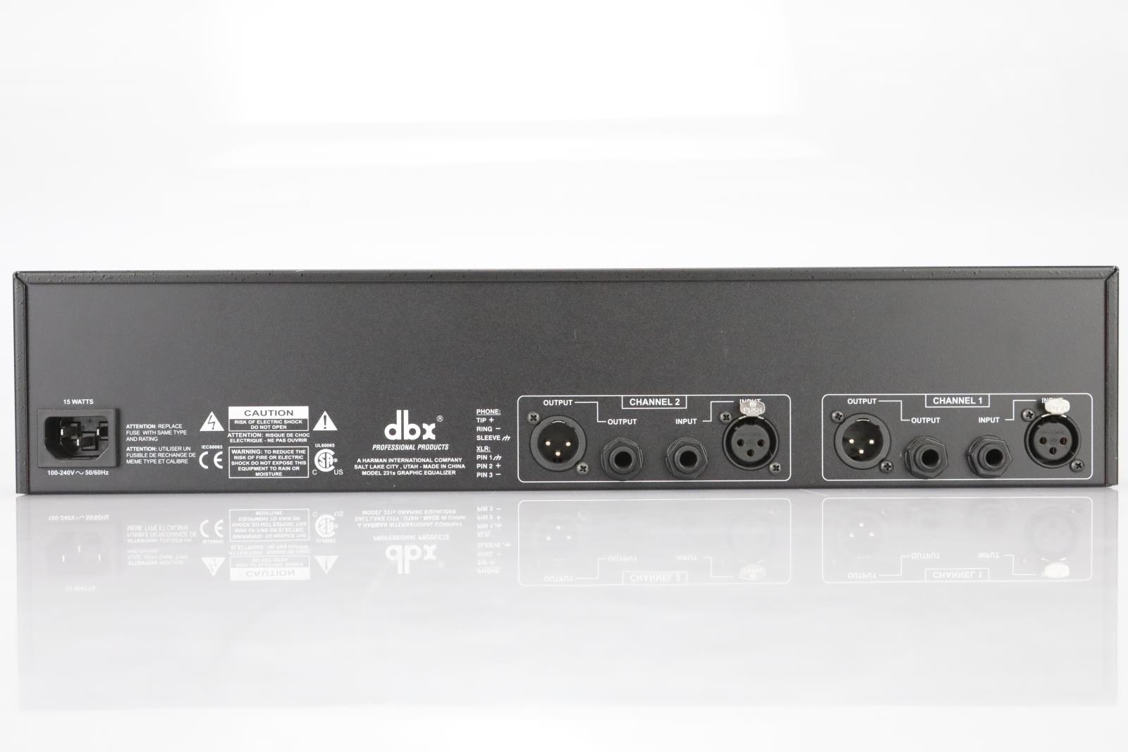 DBX 231s Graphic Equalizer Dual Channel 31-Band Equalizer #39633 | eBay