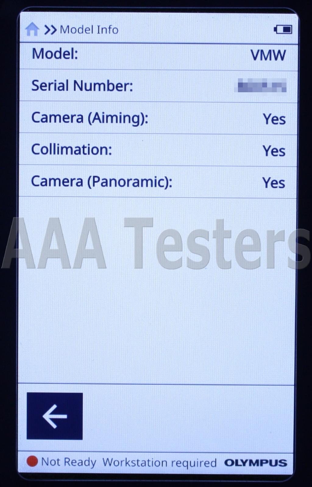Olympus Vanta M Series VMW Alloy RoHS+ X-Ray XRF Analyzer w/ 50kV
