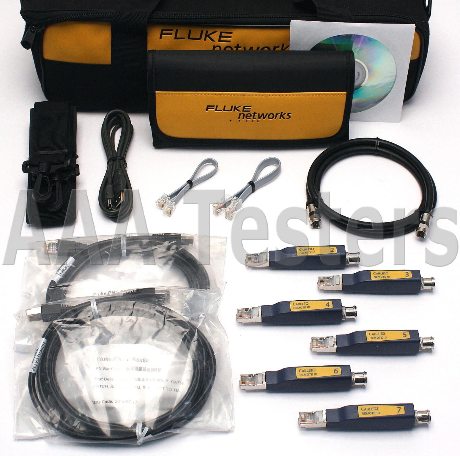 Fluke Networks CIQKIT CableIQ Tester & Intellitone Pro 200 Advanced IT