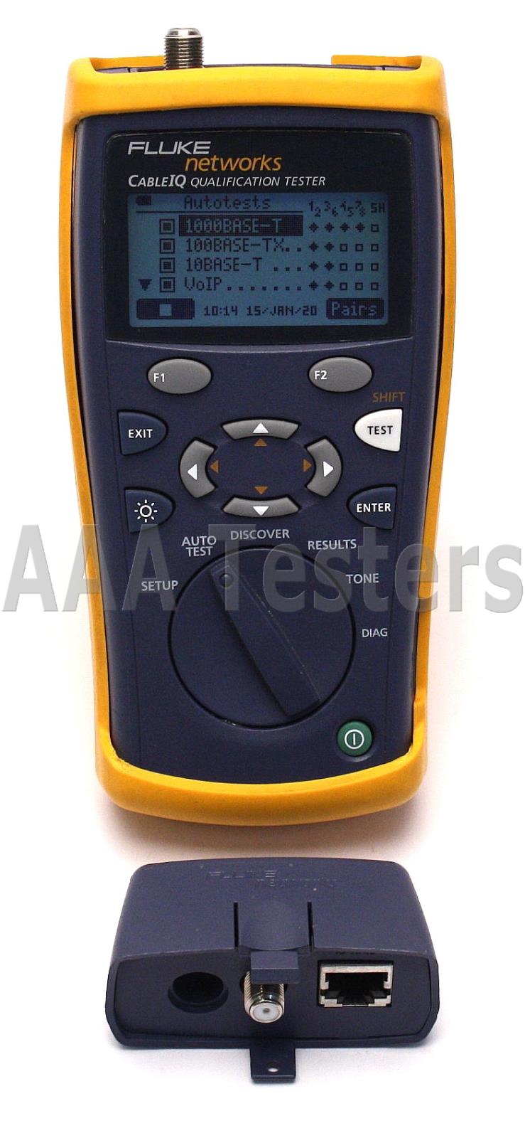 Fluke Networks CIQ-Kit CableIQ Tester & Intellitone Pro 200 Advanced IT