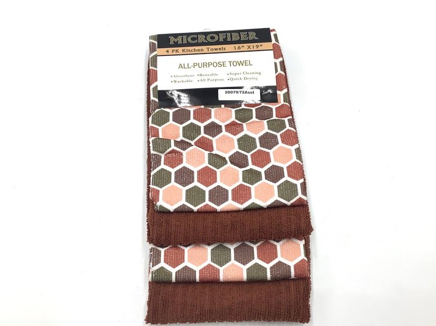 brown kitchen towels