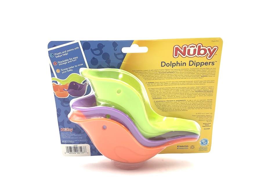 nuby dolphin bath toy