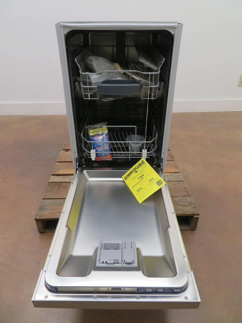 Bosch 300 Series 18" 46 dBA BuiltInDishwasher SPE53U55UC eBay