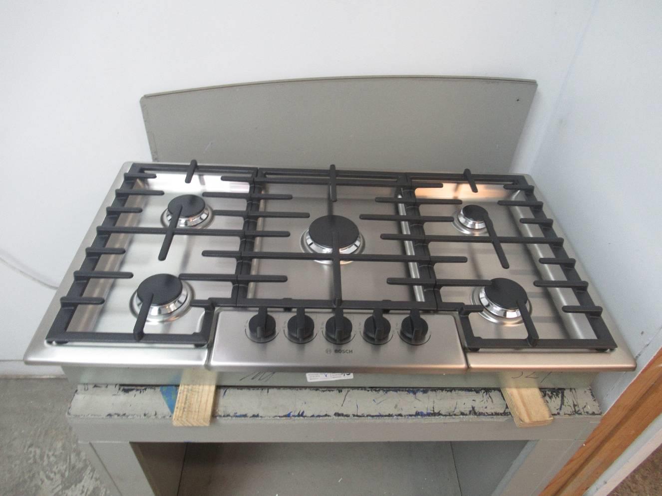 Bosch 500 Series 36" 5 Sealed Burners Stainless Steel Gas Cooktop