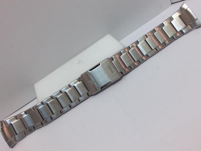 Casio Watchband WVQ-M410 Bracelet Steel Silver Color