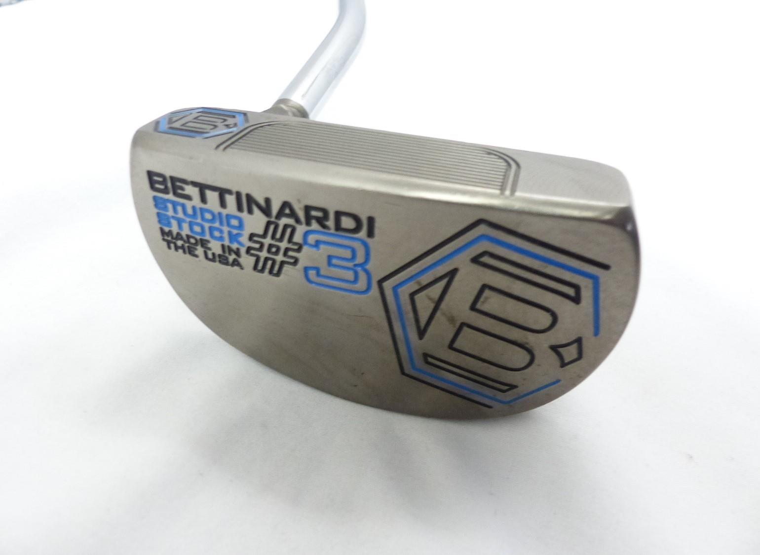LH Bettinardi Golf Studio Stock 3 Putter 33" Left Hand *Made in USA