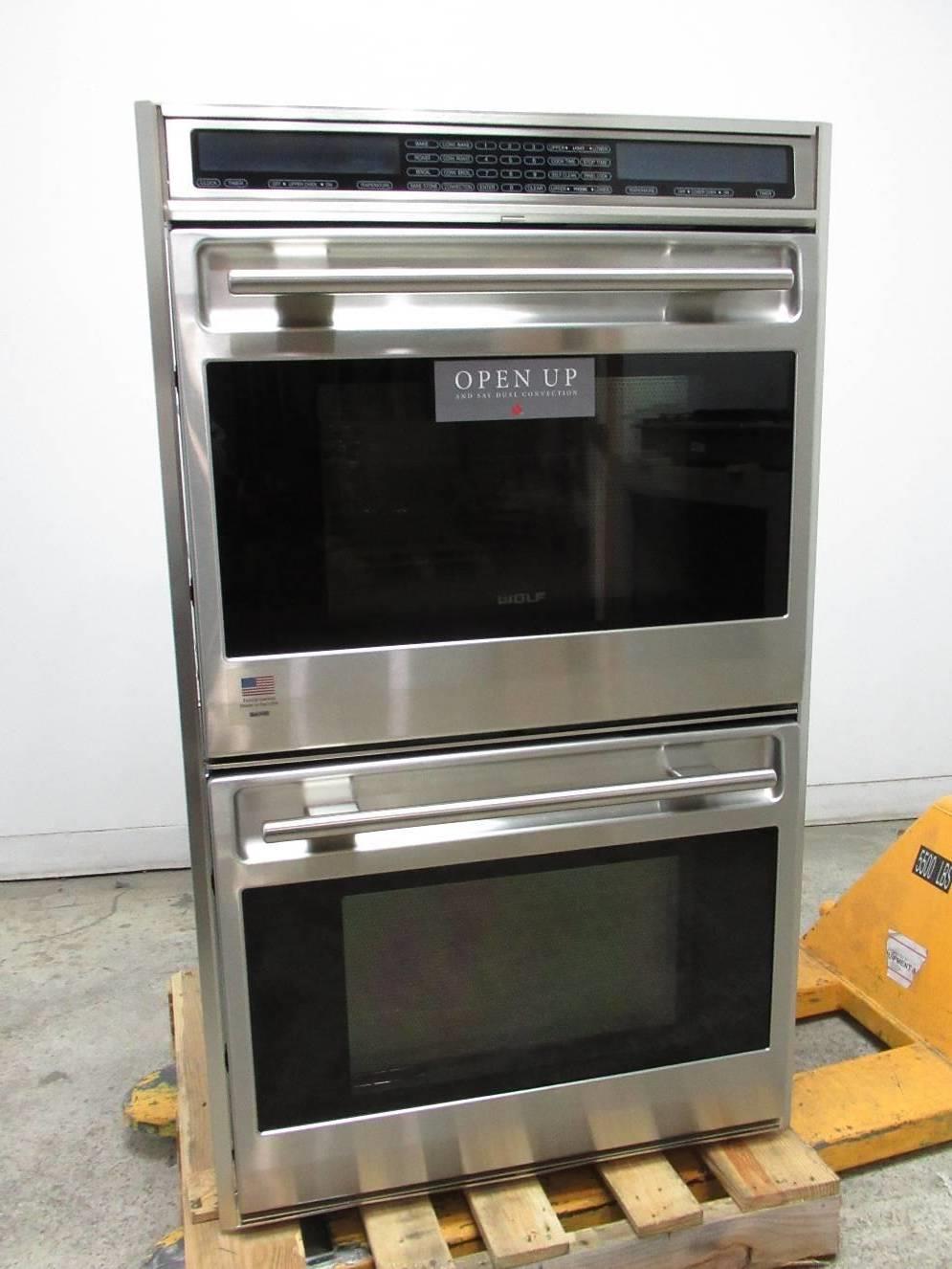 Wolf L Serie 30" SS 4.5 Dual Convection Double Electric Wall Oven