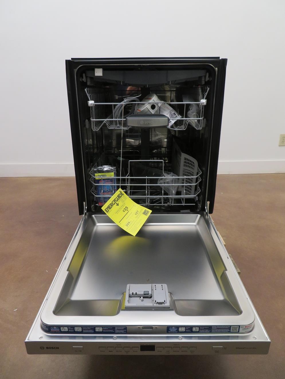 Bosch 500 Series 24" 44 dBA Info Light Integrated Dishwasher SHPM65W55N