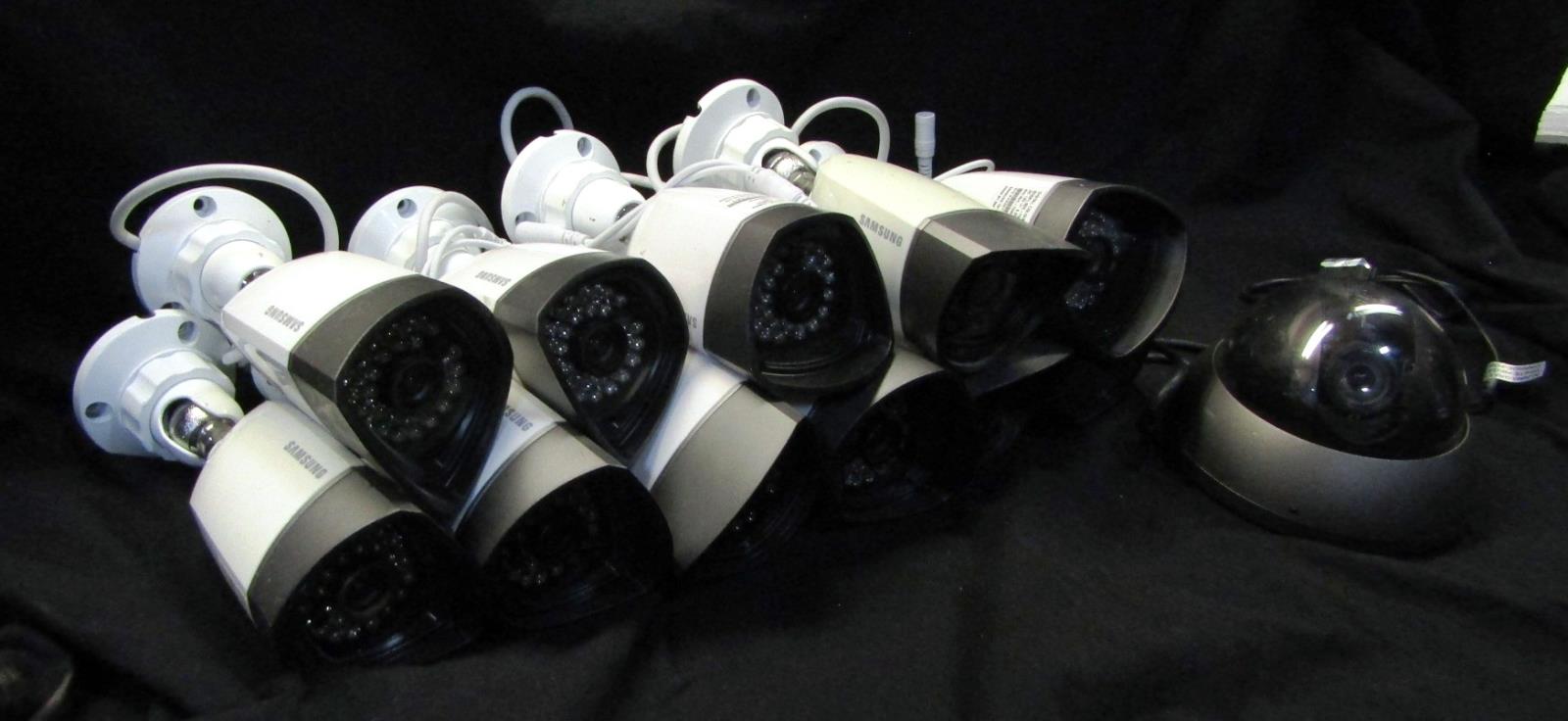 12x Color BNC CCTV Cameras Samsung SDC7340BCN/US and Intensifer H