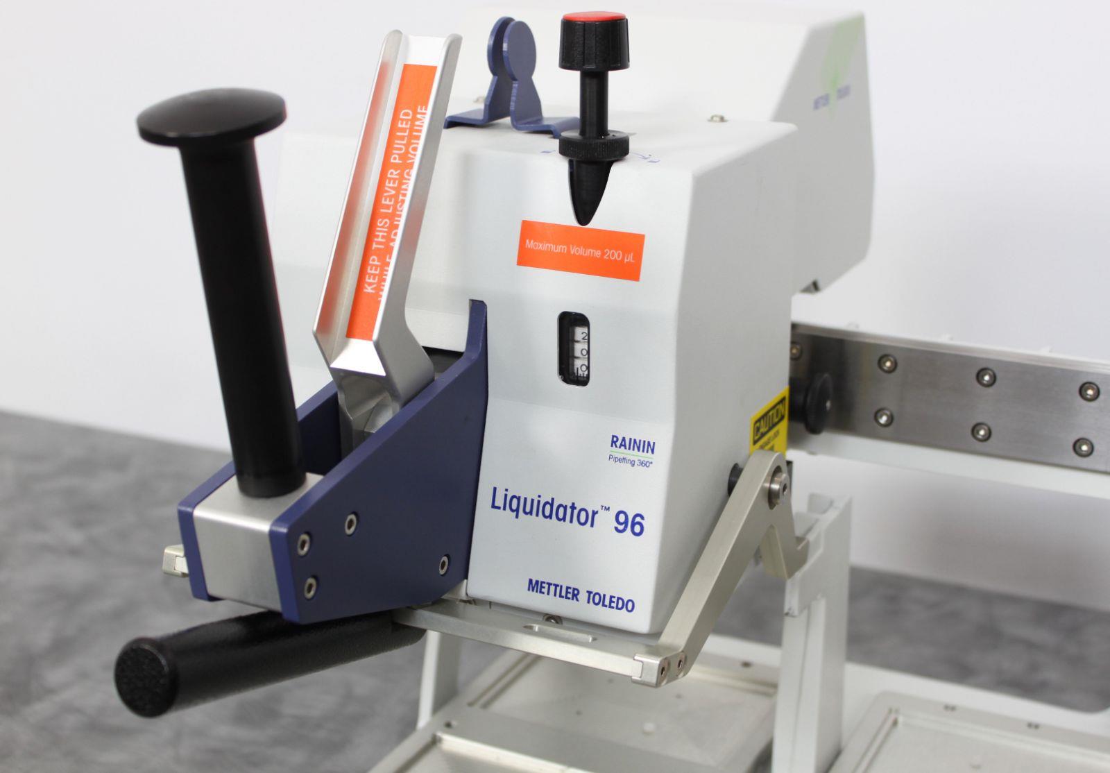 Mettler Toledo Rainin Liquidator 96 Manual Pipetting System w/ Warranty