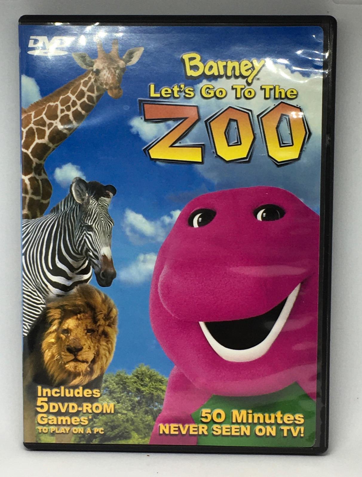 Barney - Lets Go to the Zoo (DVD, 5 DVD-ROM PC Games, 2003) 45986028235 ...