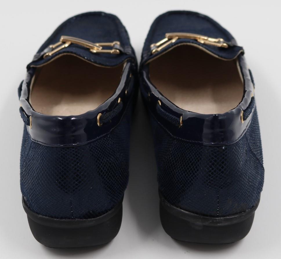 Air Flex Womens Casual Dress Memory Foam Navy Ramona