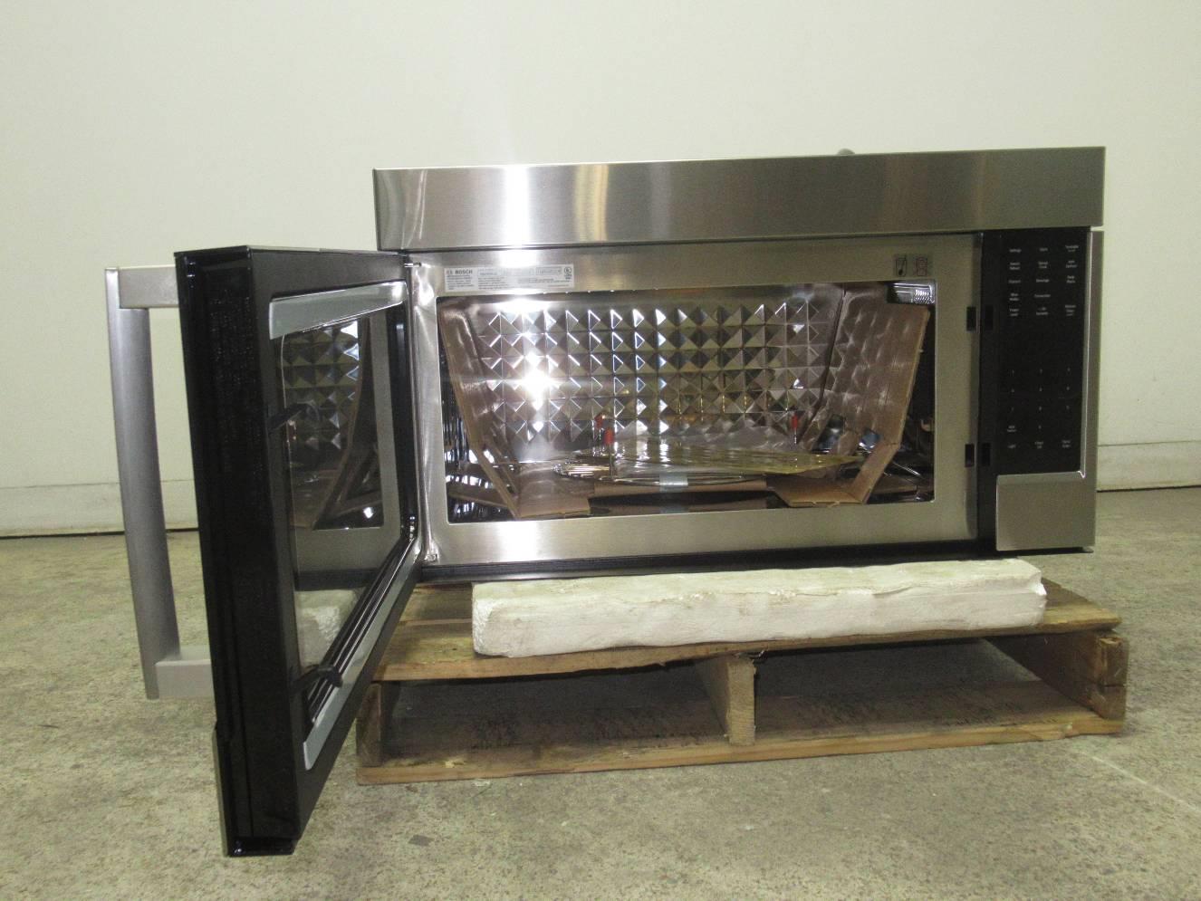 Bosch 800 Series 30" LED Over The Range SS Convection Microwave