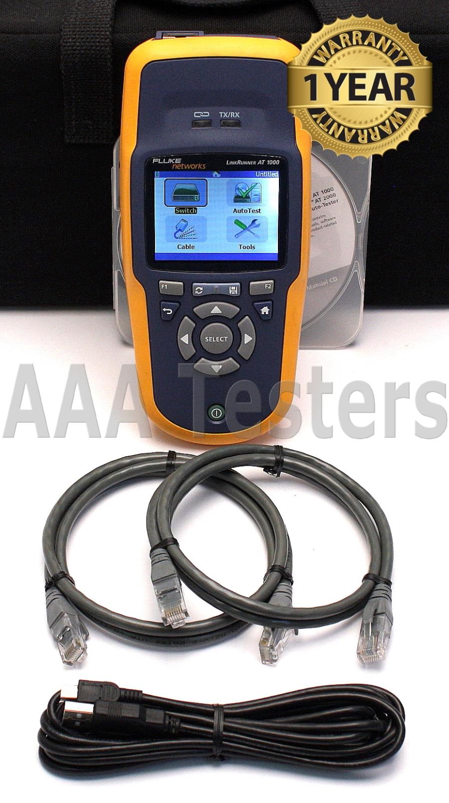 Fluke Networks LinkRunner LRAT1000 AT1000 Network Auto Tester AT1000