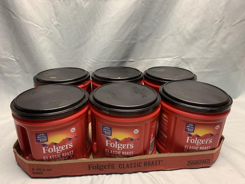Download Folgers Ground Coffee Classic Medium Roast 30.5oz Cans ... Yellowimages Mockups