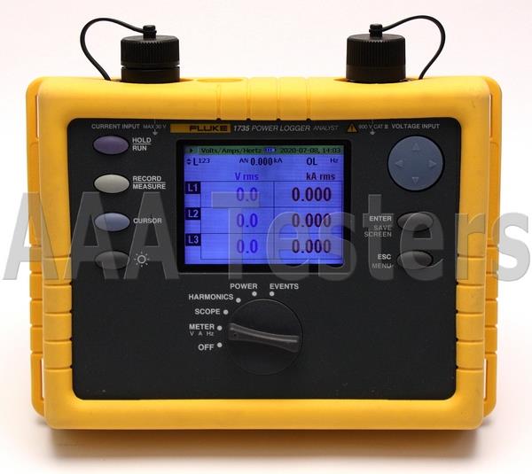 Fluke 1735 Three Phase Power Logger Analyst 10.24 kHz | eBay