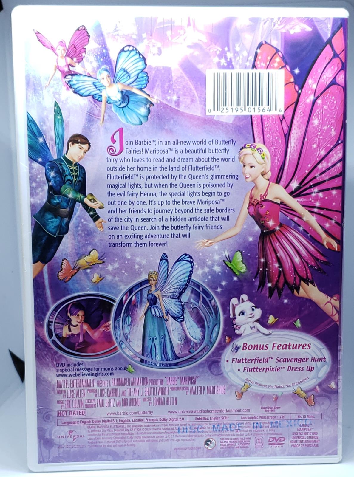 barbie mariposa dvd