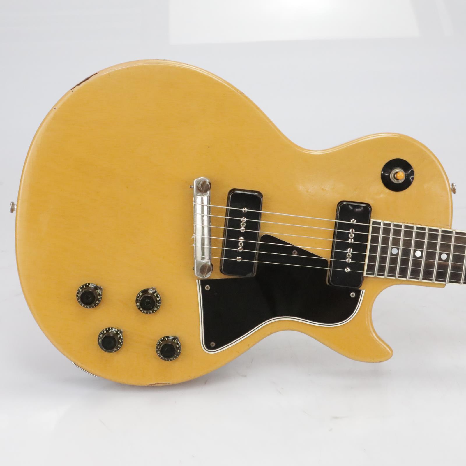 Vintage 1957 Gibson Les Paul Special P 90s Tv Yellow Ebay