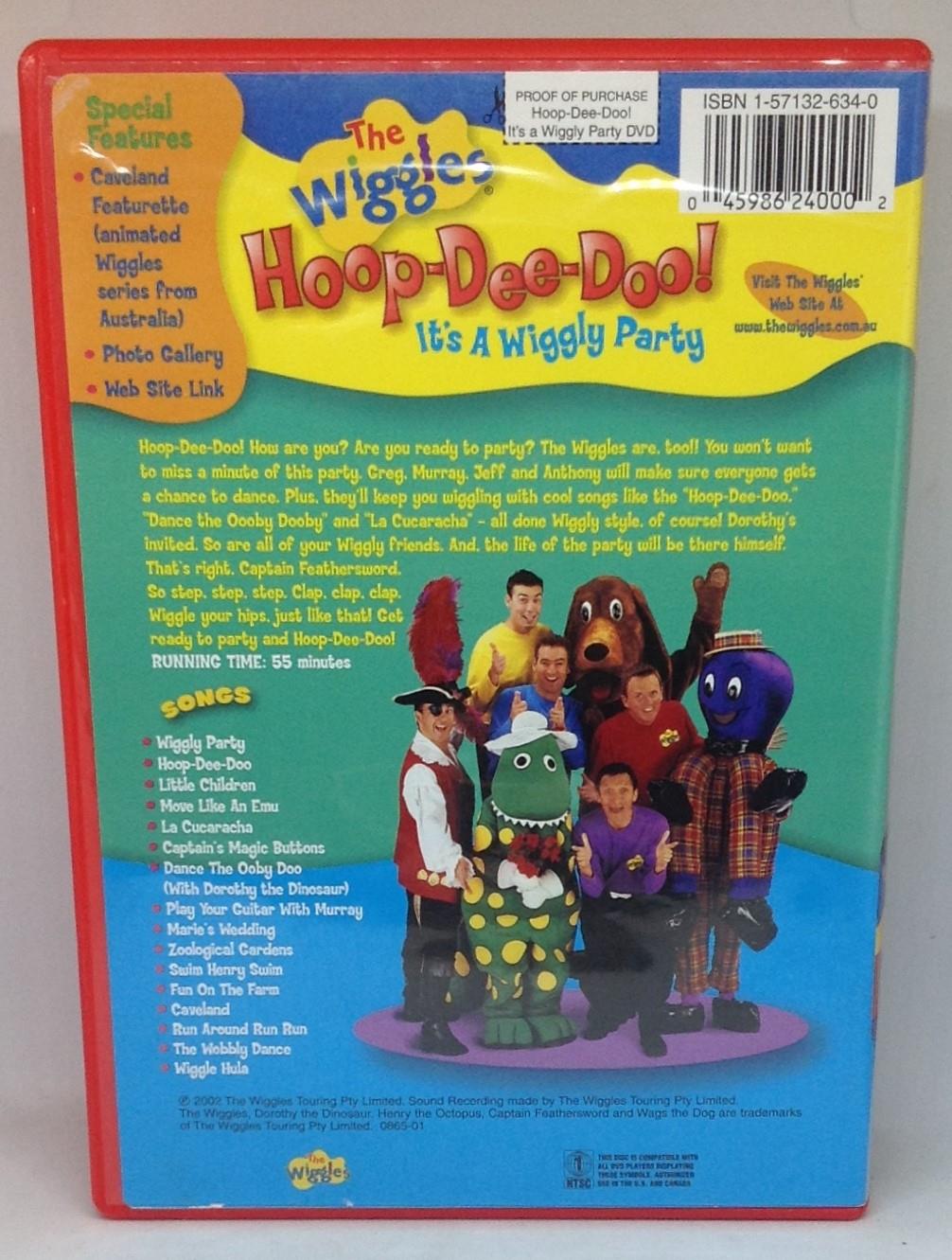 The Wiggles - Hoop-Dee-Doo! It's a Wiggly Party (DVD, 2002) 45986240002 ...