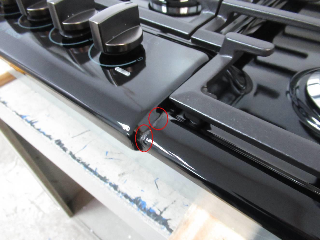 Bosch 800 Series 36" BLK Indicator Lights 5 Sealed Burners Gas Cooktop