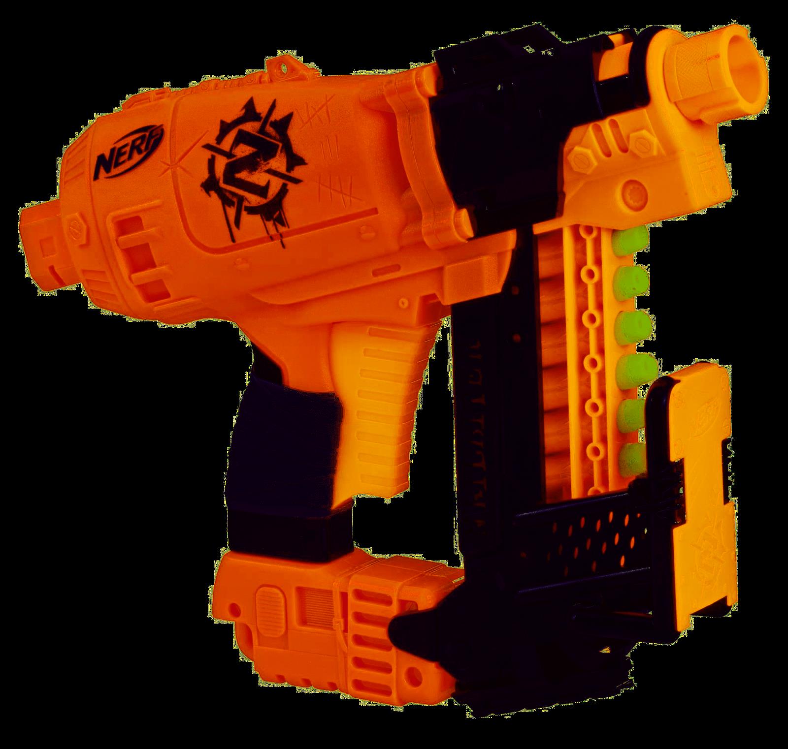 nail biter nerf gun