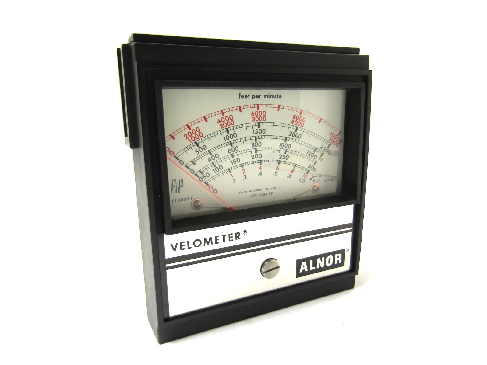 Alnor Velometer 6006 AP Analog Air Flow Velocity Meter & Probes eBay