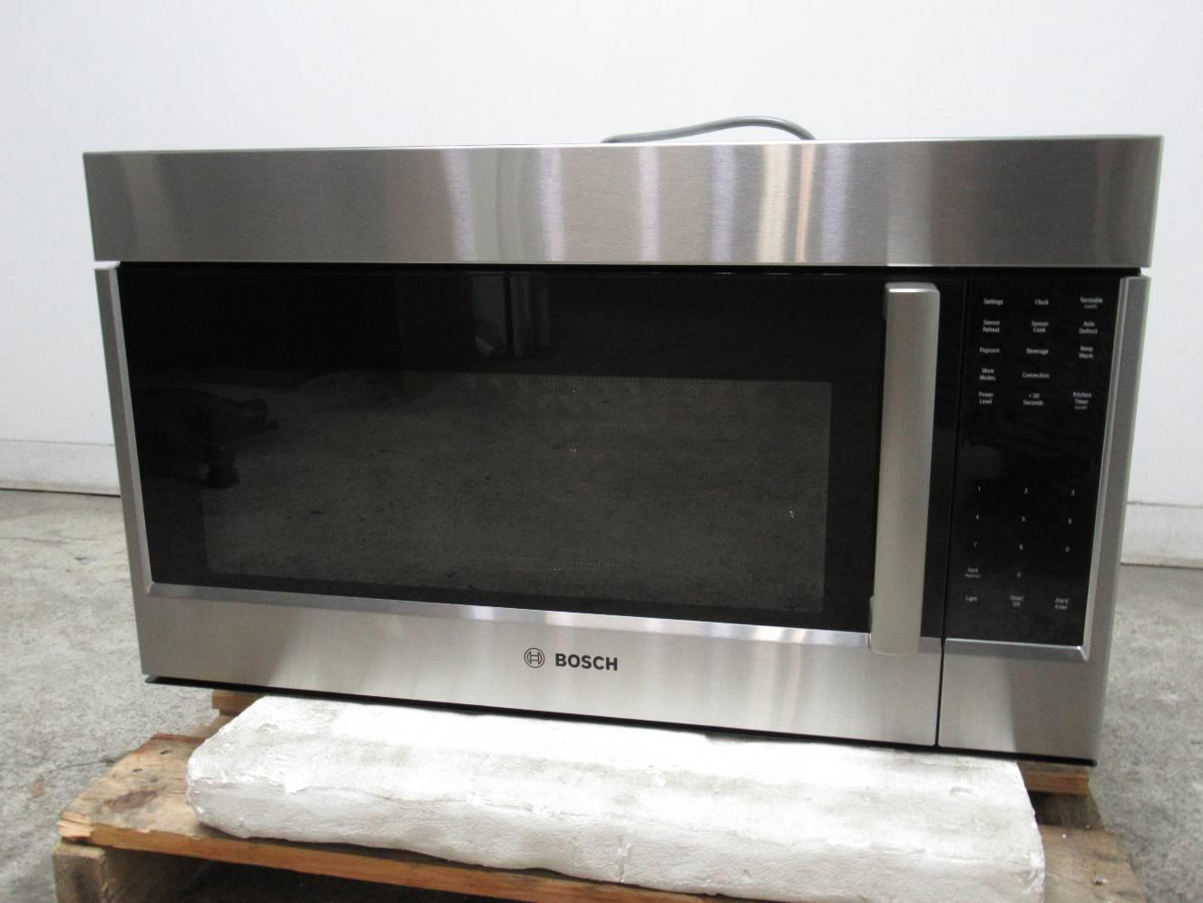 Bosch 800 Series 30" LED Over The Range SS Convection Microwave