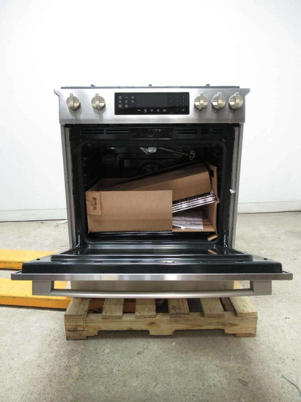 Bosch 800 Series 30" 18000 BTU Burner 4.8 cu. ft SlideIn Gas Range HGI8054UC eBay