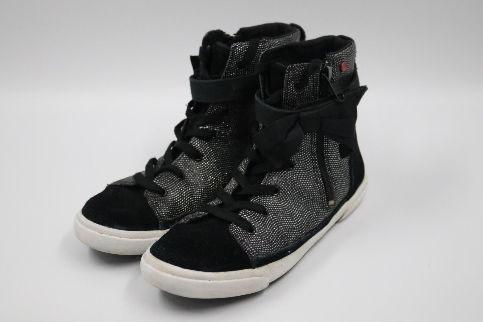 girls sparkly high tops
