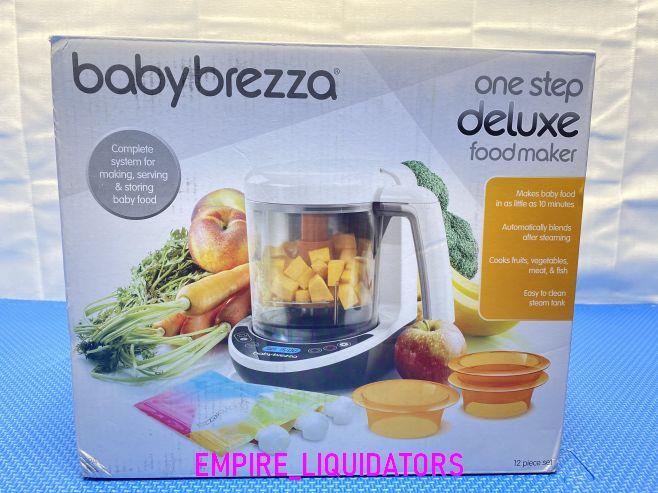 baby brezza one step deluxe food maker