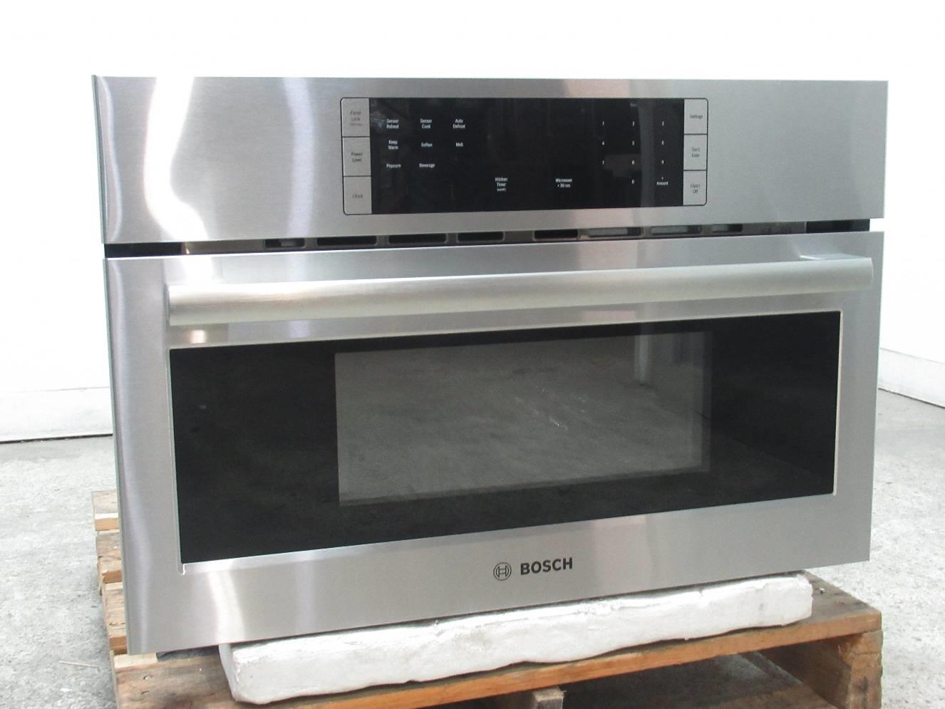 Bosch 500 Series 30" 950 Watts BuiltIn Stainless Microwave Oven