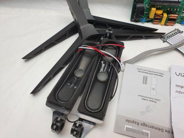 VIZIO V505-G9 TV REPAIR PARTS REMOTE SPEAKERS FEET POWER CORD