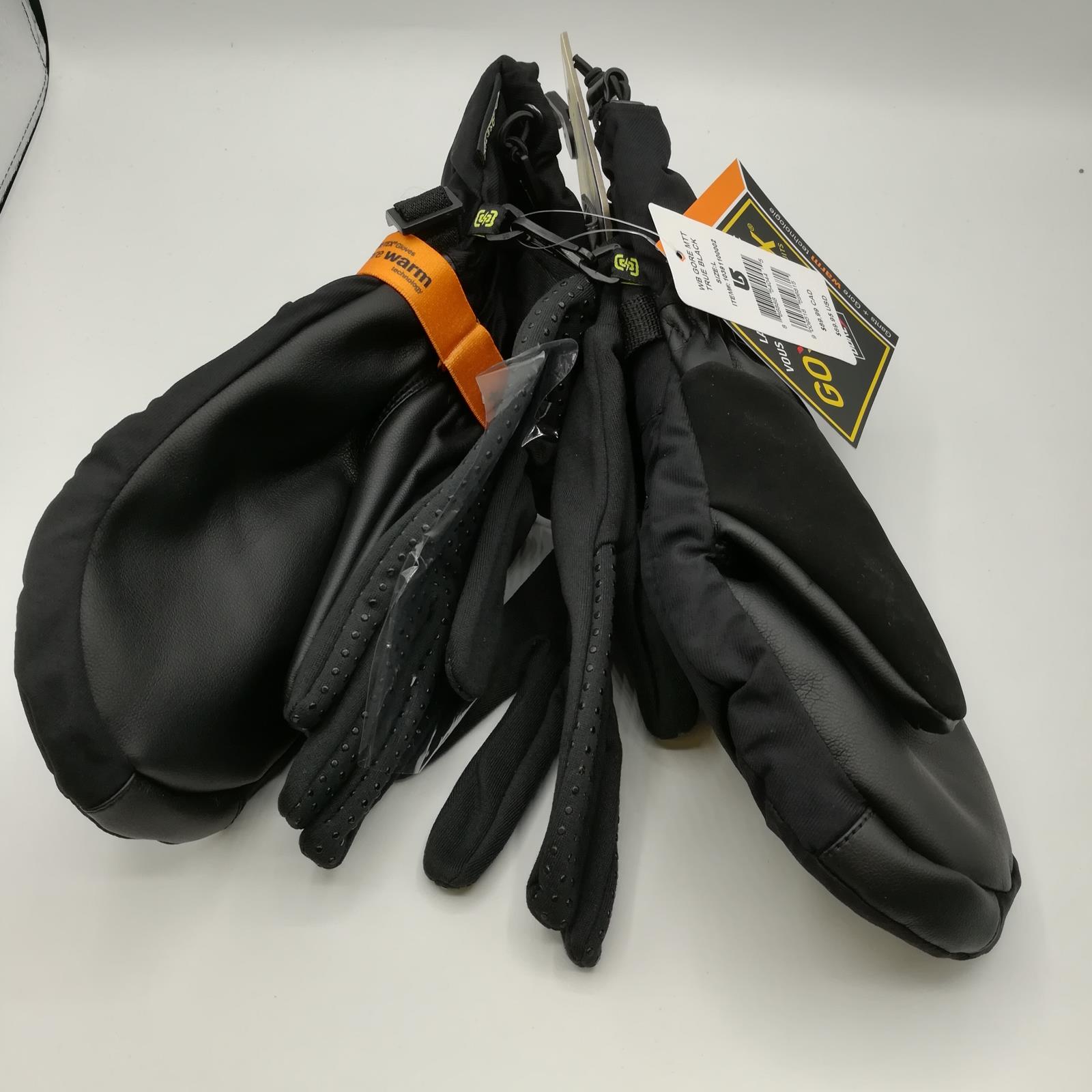 Women's- Burton Gore-Tex Under Mitten ,Gore Warm Tecnnology True Black,L | eBay