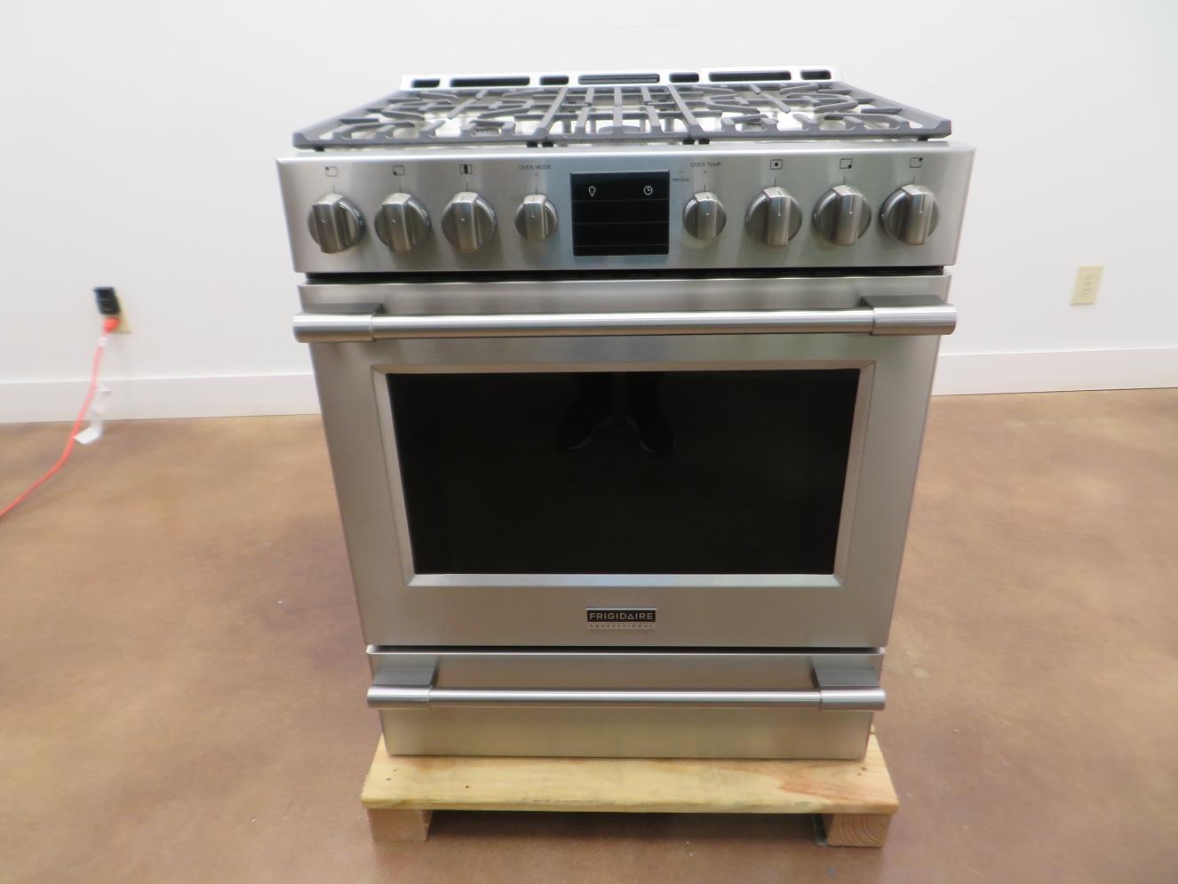 Frigidaire Professional 30" Stainless Steel Freestanding Gas Range