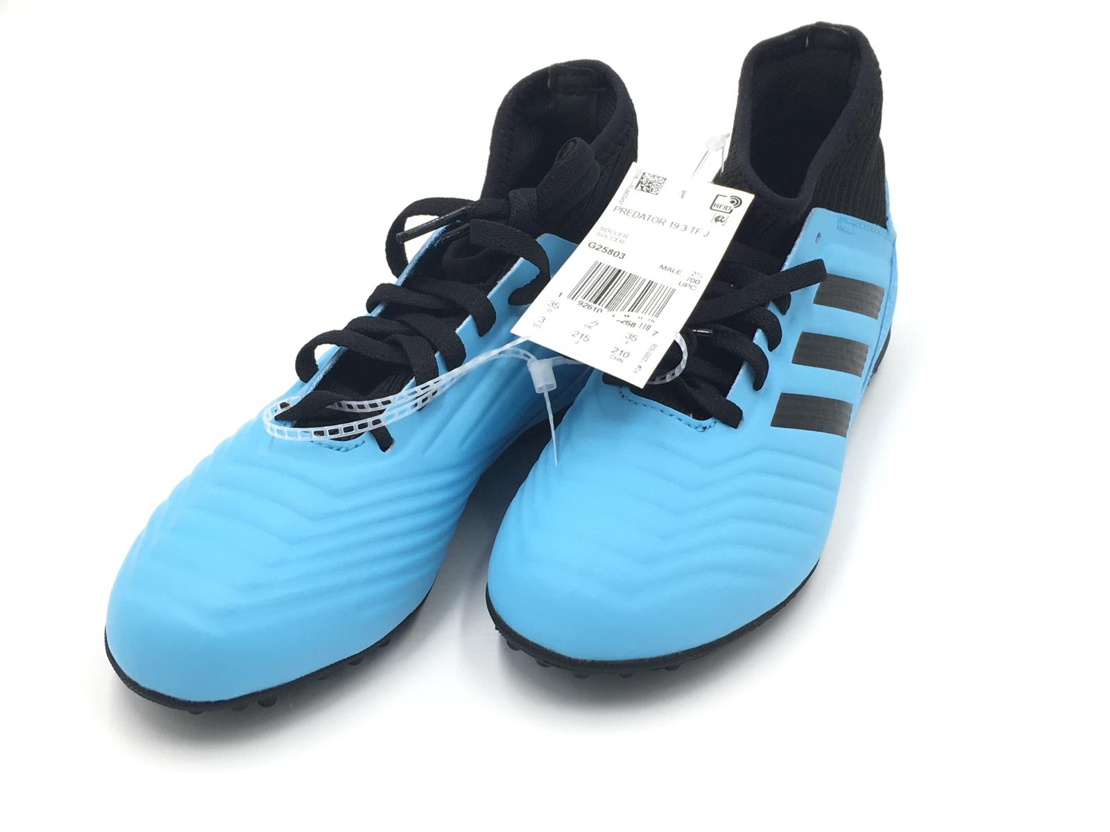 light blue adidas soccer cleats