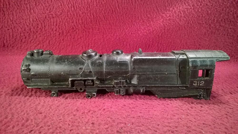 #2 S AMERICAN FLYER 312 STEAM LOCOMOTIVE - DIECAST BOILER/CAB SHELL | eBay