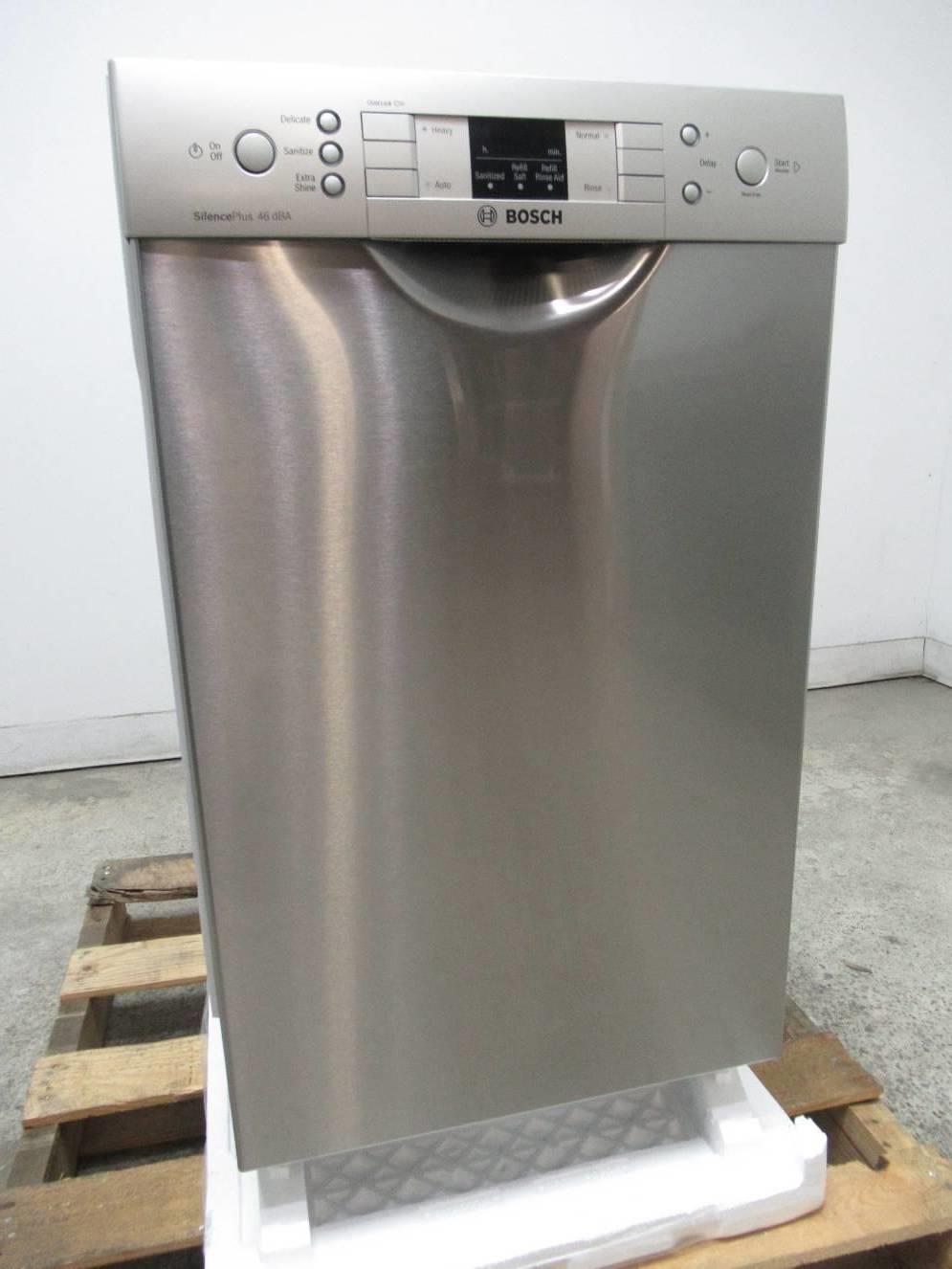 Bosch 300 Series 18" 46dBA AquaStop Plus BuiltIn SS Dishwasher