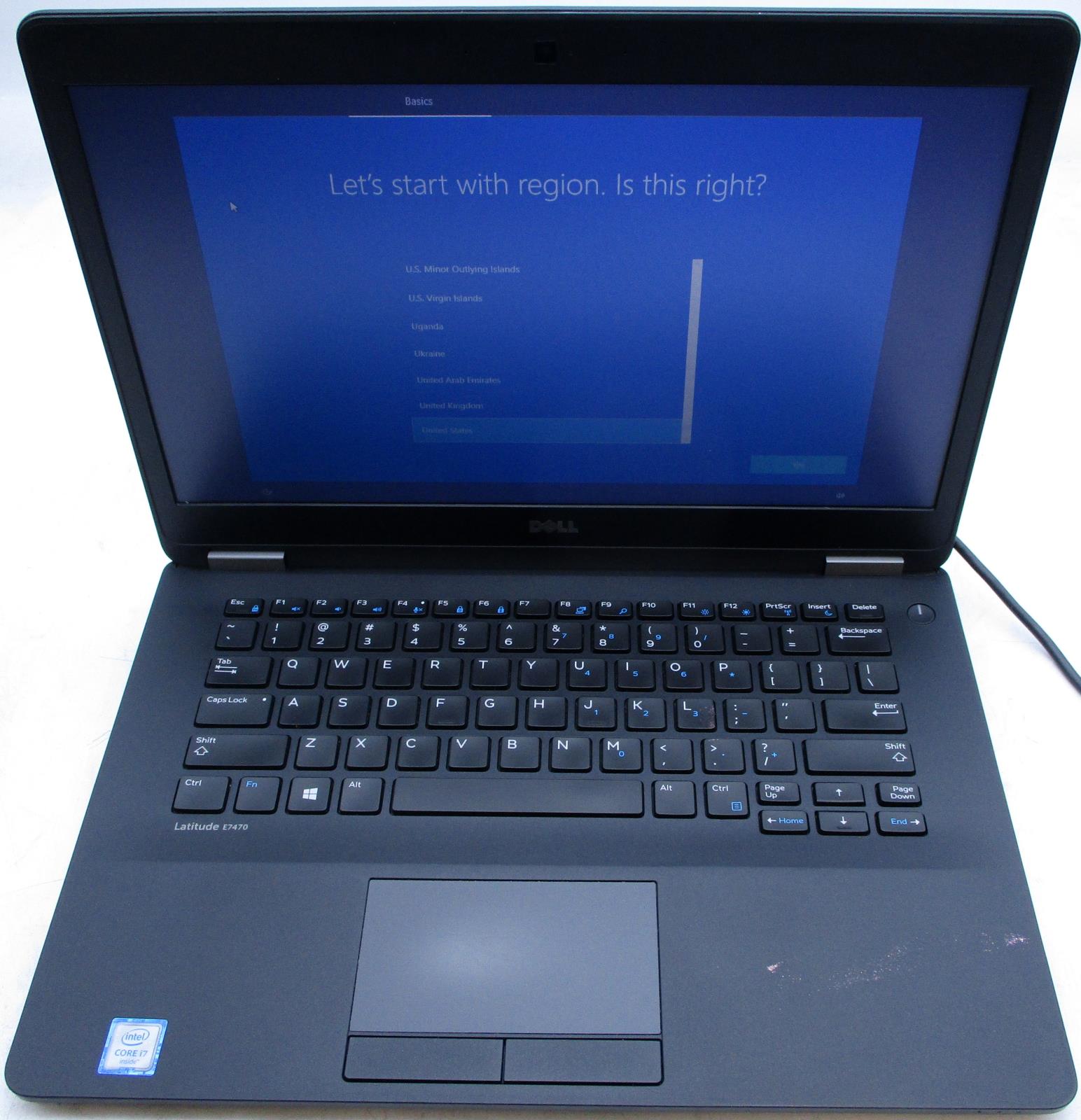 Dell Latitude E7470 I7 6600u 2 60ghz 8gb Ddr4 256gb Ssd Portatil Con Adaptador Ebay