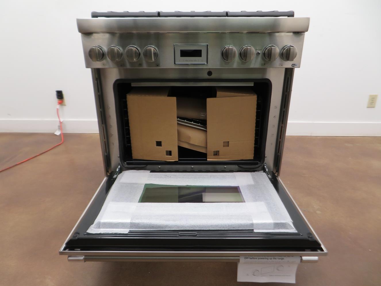 Thermador Pro Harmony Professional 36" Smart ProStyle Gas Range