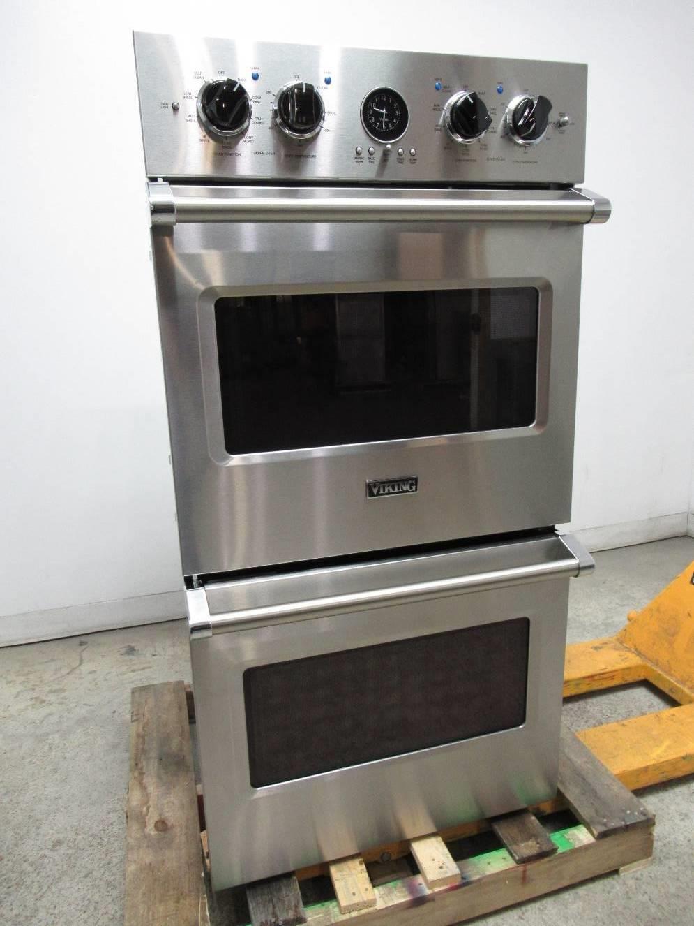 Viking Professional 5 Series 27 Inch SS Rapid Ready Double Wall Oven