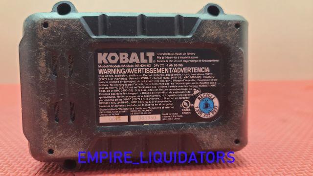 USED KOBALT 24V MULTI TOOL W/ BATTERY KB424 03 & SKIL 13 AMP 7.25