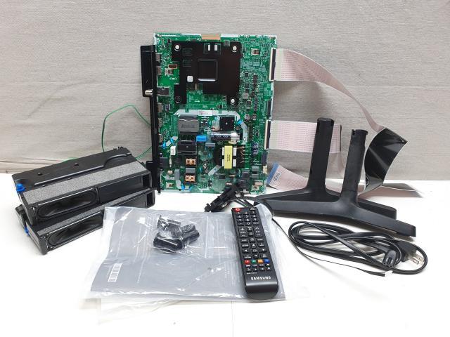 55" SAMSUNG TV REPAIR PART FEET MAIN BOARD SPEAKERS POWER CORD REMOTE