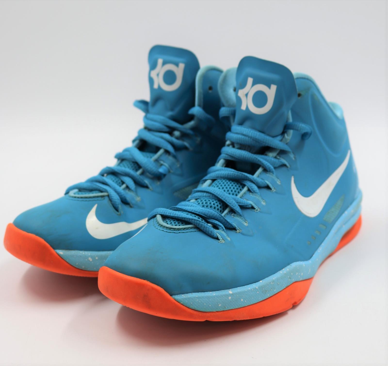 kd basketball shoes blue