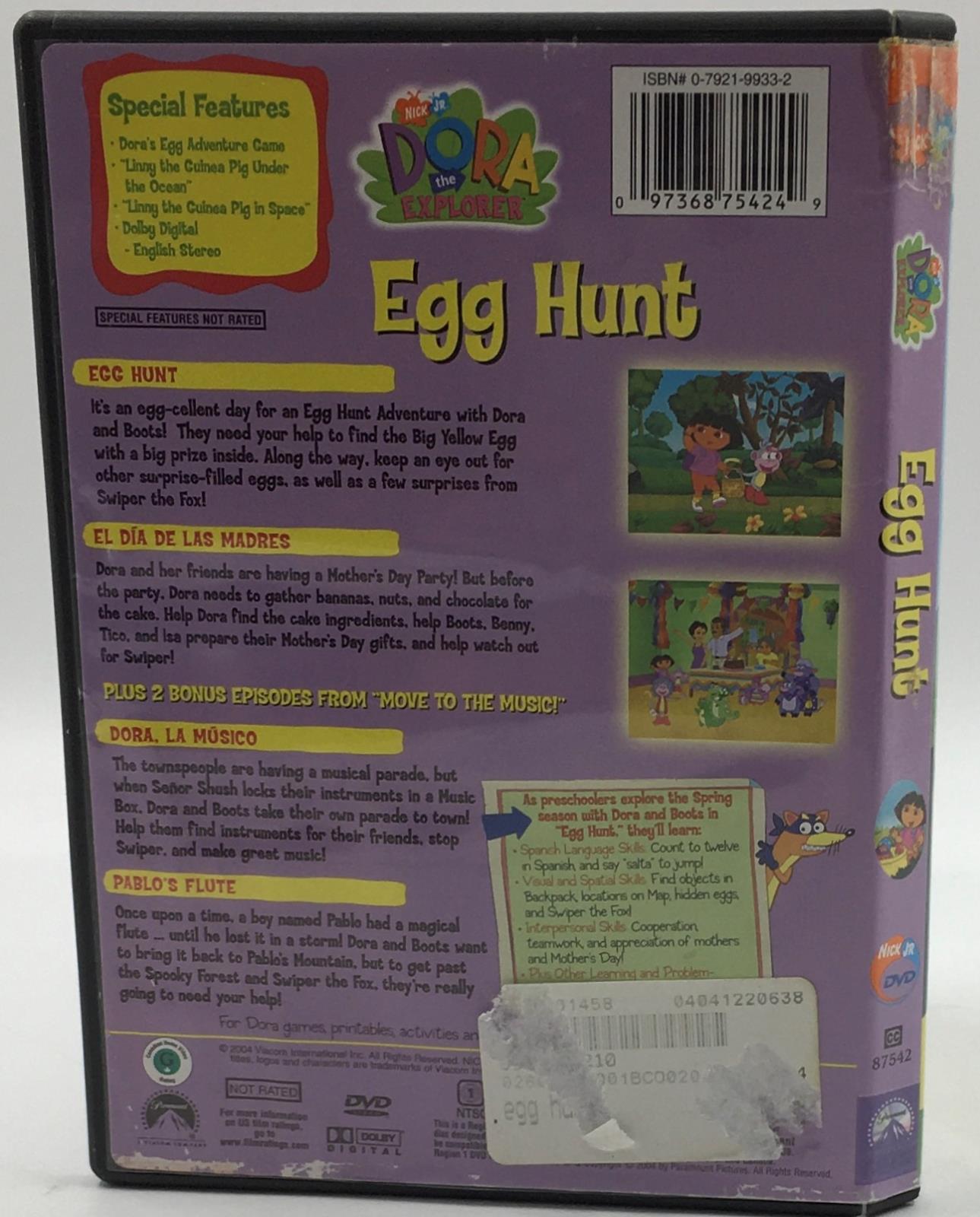 Dora The Explorer Egg Hunt Dvd Cover Cd Artwork Hd Un - vrogue.co